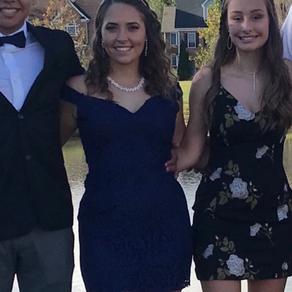 Royal Blue homecoming dress